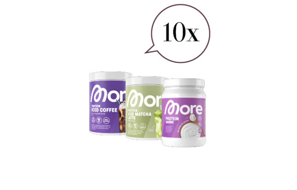Gagnez 10x l'assortiment de produits More Nutrition