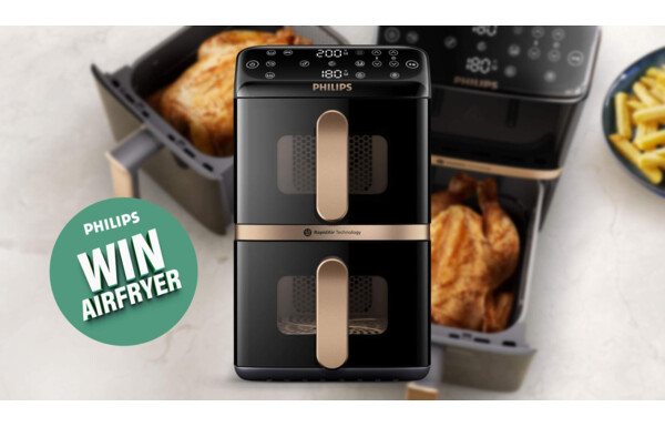 Gagnez l'une des 10 friteuses à air chaud Philips d'une valeur de CHF 299.-