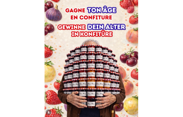 Gagnez votre âge en confiture Bonne Maman