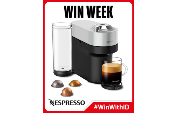 Gagnez 3x 1 machine à café Vertuo Pop+ Deluxe NESPRESSO de CHF 329.85