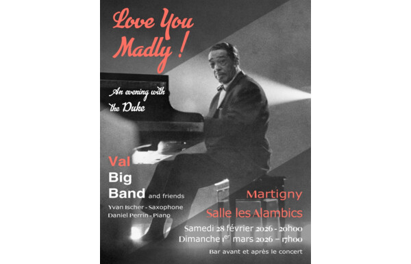 Gagnez vos 2 billets pour le concert hommage à Duke Ellington 