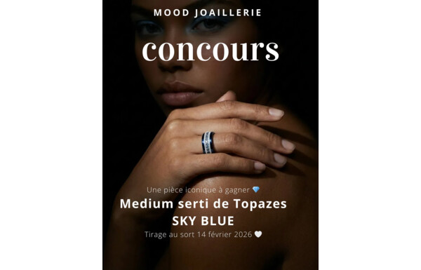 Gagnez 1 Medium Topazes SKY BLUE d'une valeur de CHF 500.-