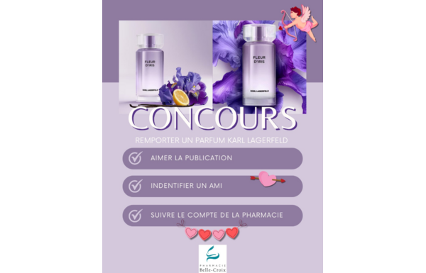 Gagnez un parfum de la marque Karl Lagerfeld