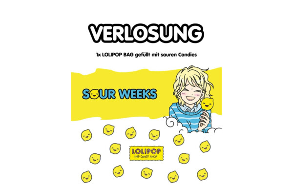 Gagnez un sac LOLIPOP rempli de bonbons acidulés