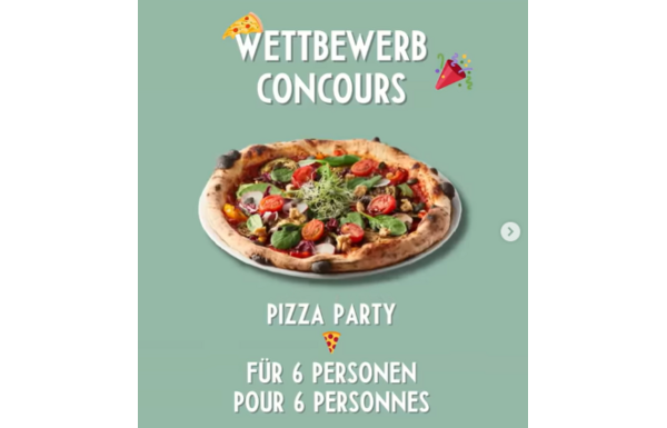 Gagnez une soirée pizza pour vous et 5 de vos amis