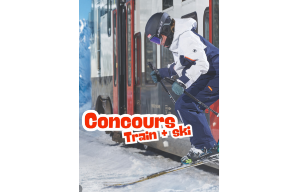 Gagnez 2 forfaits de ski et cartes journalières CFF et profitez d’une escapade hivernale inoubliable à bord du Verbier Express !