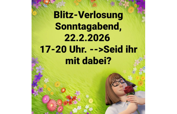 Gagnez des cadeaux lors de la Tombola Flash Dimanche soir 22/02/2026 de 17h-20h