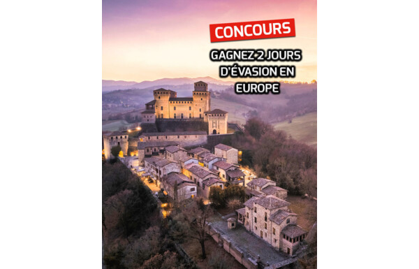 Gagnez un séjour pour 2 personnes en Europe: comprenant 1 nuitée avec petit déjeuner, parmi 600 hébergements de charme à choix en France, Italie, Espagne et Portugal