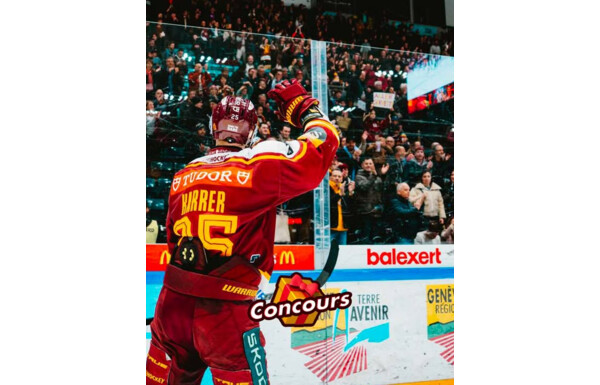Gagnez vos 2 billets pour les prochains matchs du Genève-Servette Hockey Club