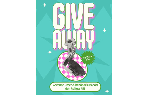 Gagnez le pied à rouleau n° 55, idéal pour le cuir, le daim, le plastique et d'autres matériaux