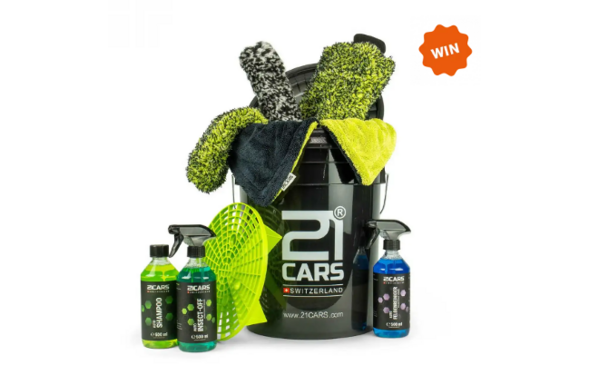 Gagnez l’un des 5 lots de produits d’entretien auto d’une valeur de CHF 100.– chacun