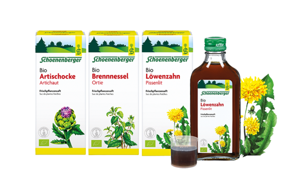 Gagnez l'un des 3 kits de sucs de plantes fraîches Schoenenberger