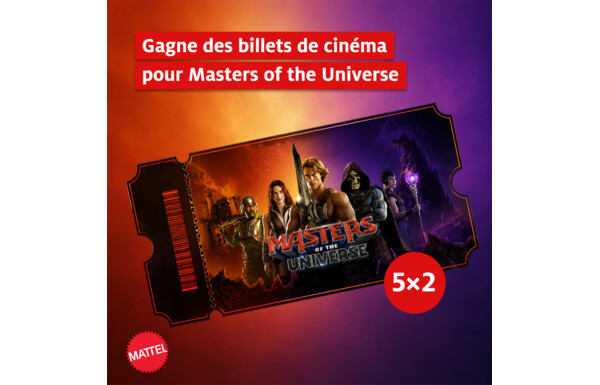 Gagnez 5 x 2 billets de cinéma pour le film 
