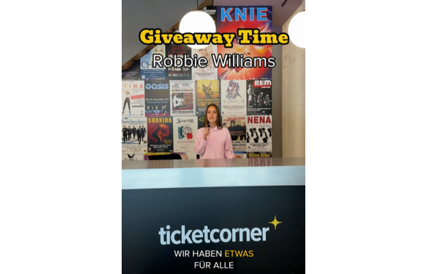 Gagnez 1x 2 places pour le concert de Robbie Williams le 9 septembre à Zürich