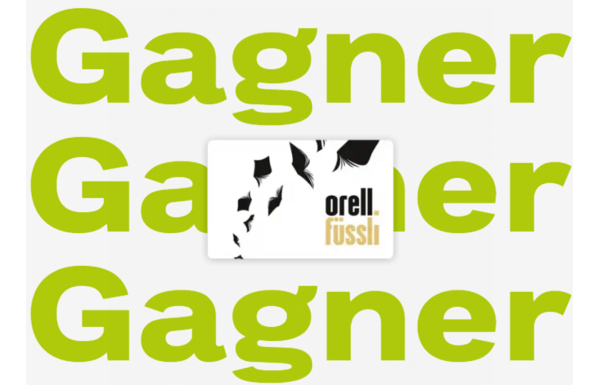 Gagnez l’un des 3 bons Orell Füssli d’une valeur de CHF 100.- chacun