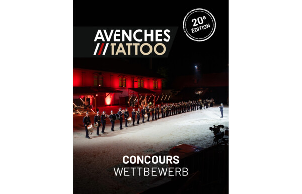 Gagnez 3x 2 billets pour Avenches Tattoo, représentation du jeudi 3 septembre à 21h