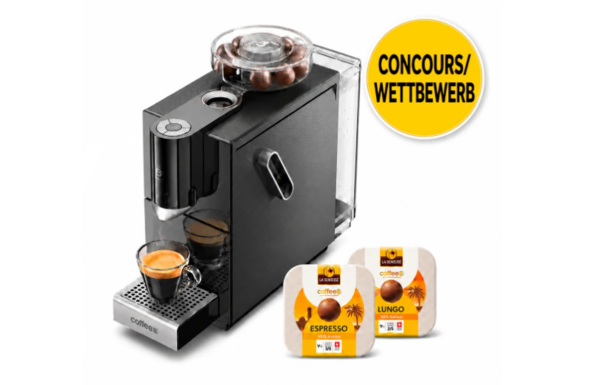 Gagnez une machine CoffeeB Cosmos + 180 boules de café LA SEMEUSE