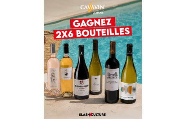 Gagnez 2 coffrets découverte, chacun composé de 6 bouteilles de vin soigneusement sélectionnées par la cave carougeoise