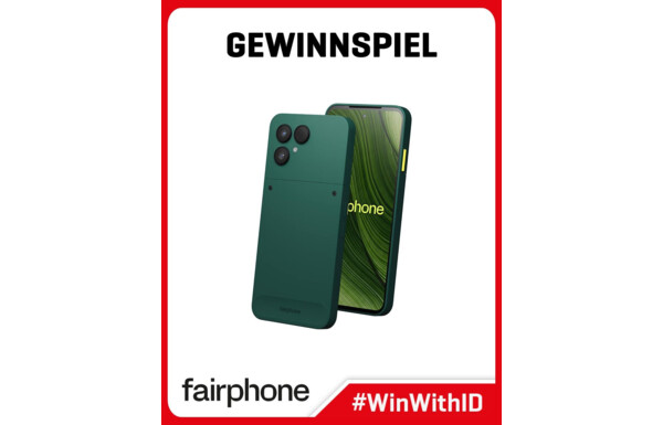 Gagnez un FAIRPHONE Gen 6 d'une valeur de CHF 479.95