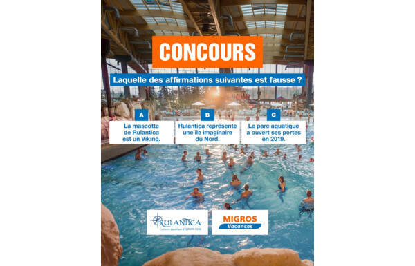 Gagnez une nuitée d’hôtel avec entrée à Rulantica pour 4 personnes