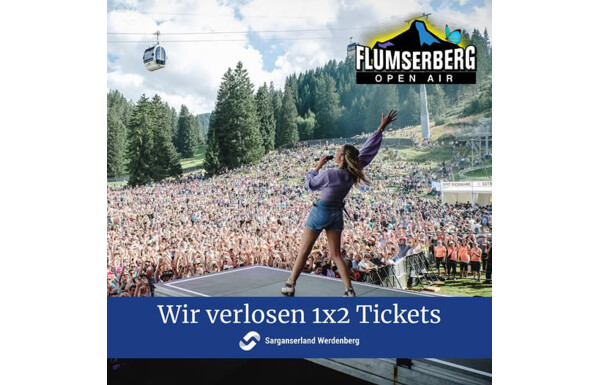 Gagnez vos 2 billets pour la soirée Edelweiss Flumserberg Open Air samedi 1er août