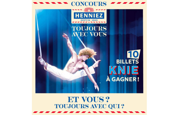 Gagnez 10x 2 billets pour le Cirque KNIE