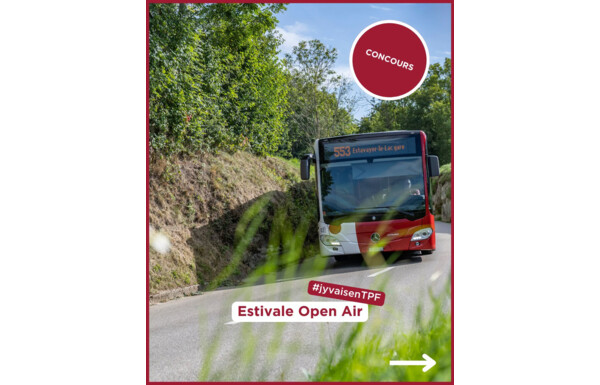 Gagnez vos 2 billets pour l'Estivale Open Air à Estavayer-le-Lac, sur les rives du lac de Neuchâtel