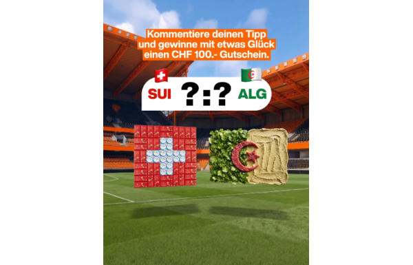 Gagnez un bon d'achat Migros d'une valeur de CHF 100.-