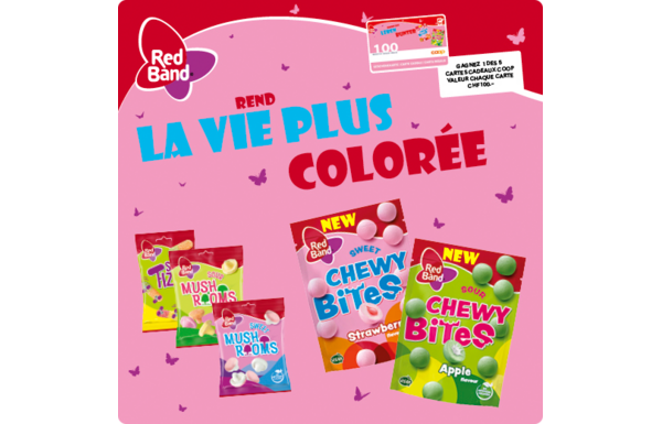 Gagnez l'une des 5 cartes cadeaux Coop d'une valeur de CHF 100.– chacune