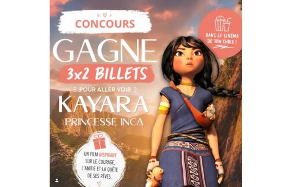 Gagnez 3x 2 billets cinéma pour le film 