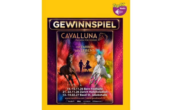 Gagnez vos billets pour le spectacle CAVALLUNA à Berne, Zurich ou Bâle